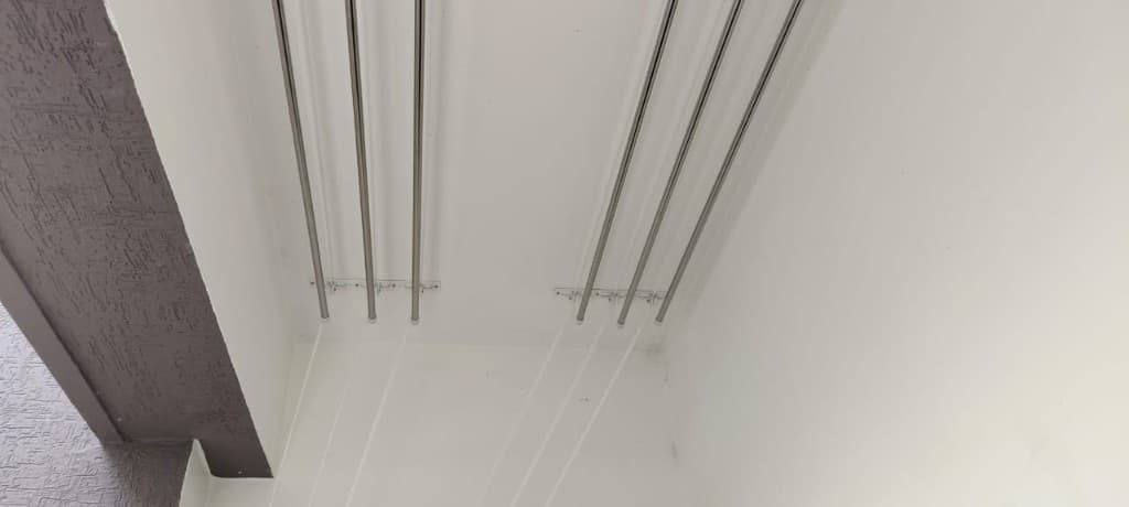 Cloth Drying Hanger 4 Feet 3 Rods Set — premium quality 3