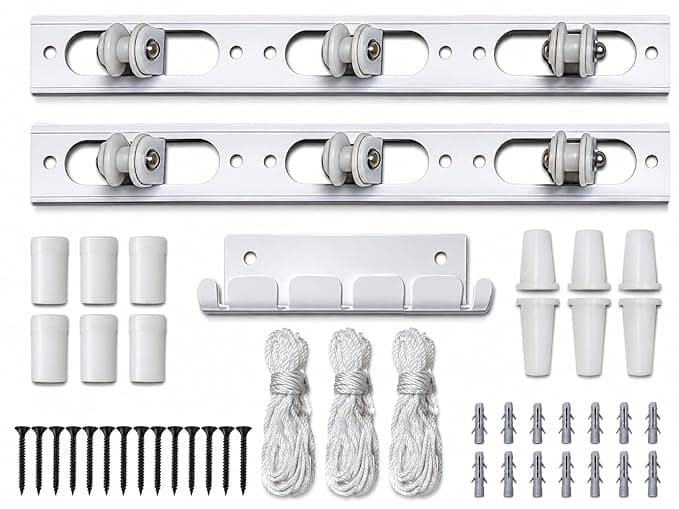 Cloth Drying Hanger 4 Feet 3 Rods Set — premium quality 2