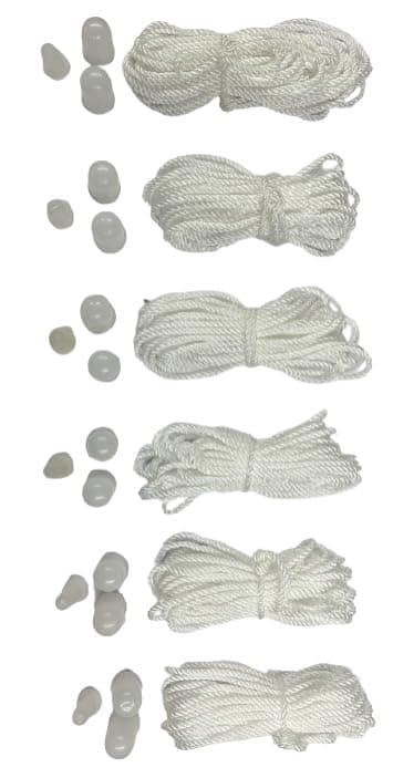 Cloth Drying Hanger 4 Feet 3 Rods Set — rope sets